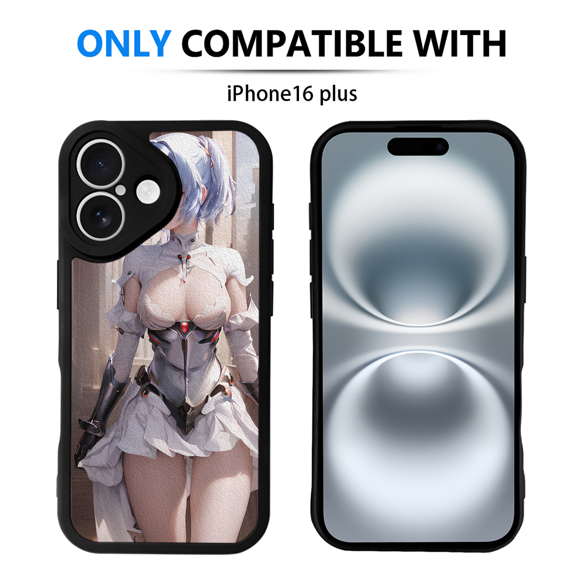 （画像用） EVA 新世紀エヴァンゲリオン 【iPhone 16シリーズ対応】シリコンスマホケース（レザー調） 材質：シリコン